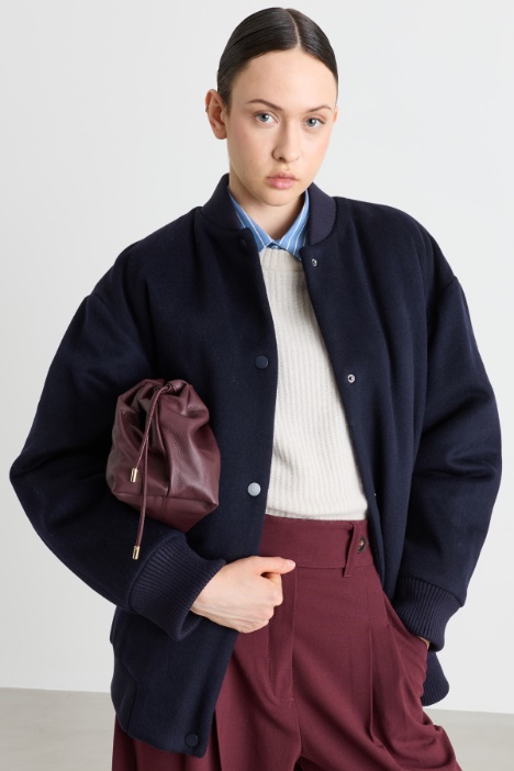 Bomber imbottito con patch