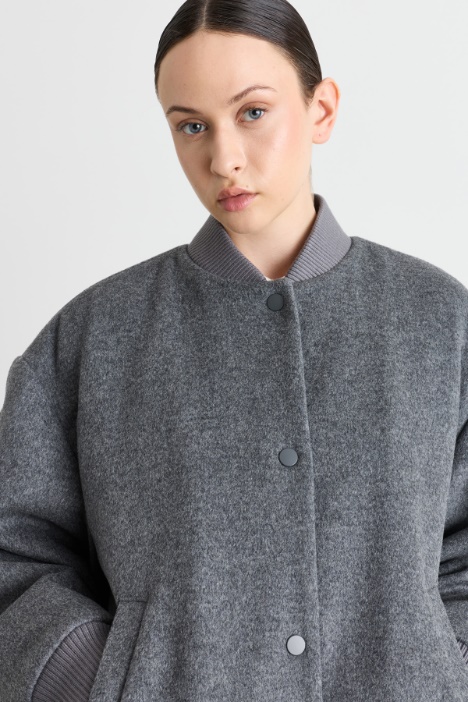 Bomber imbottito con patch