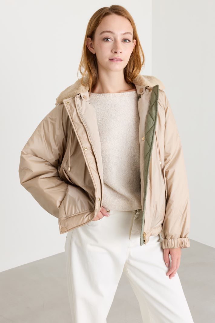 Imbottito in tela antigoccia - BEIGE - Intrend - 2