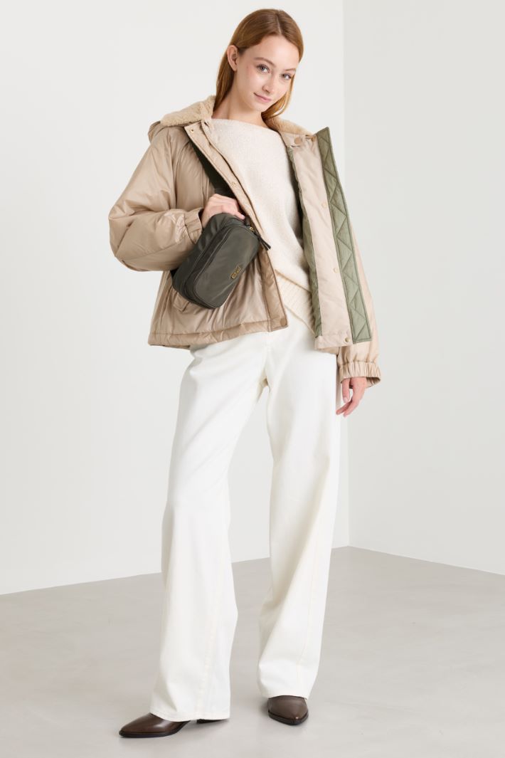 Imbottito in tela antigoccia - BEIGE - Intrend