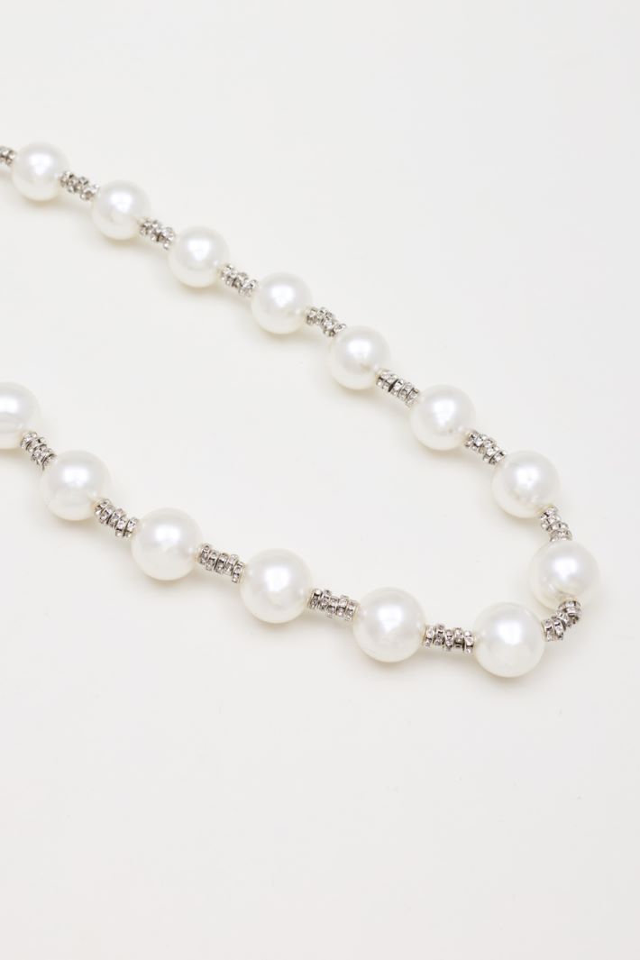 Cintura con boules - BIANCO - Intrend - 2