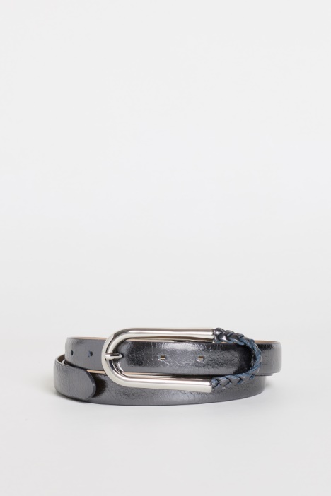 Thin Leather Belt - Intrend