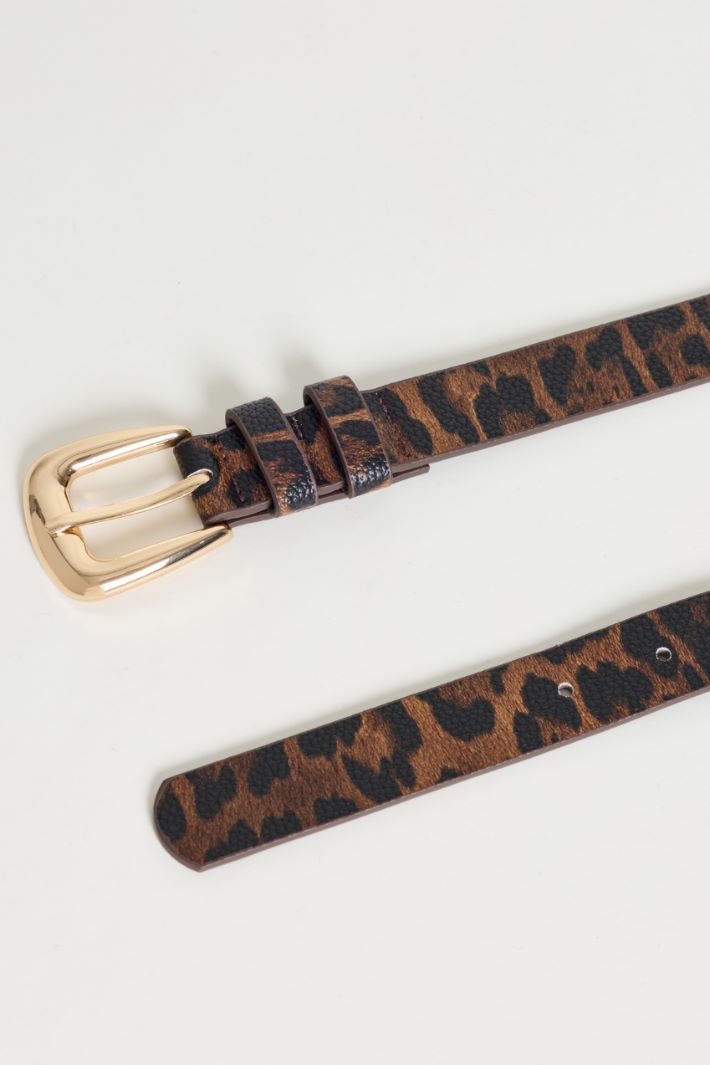 Animal Print Belt - ANIMAL - Intrend - 2