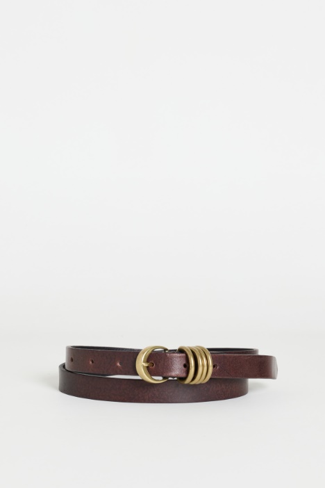 Cintura con passanti ad anello - Intrend