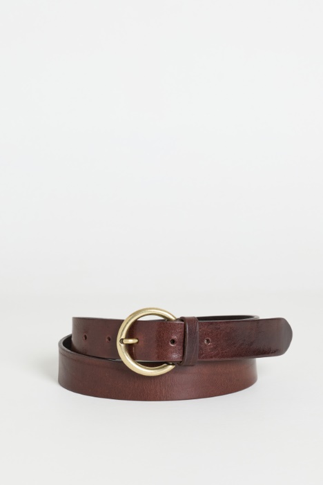 Leather belt - Intrend