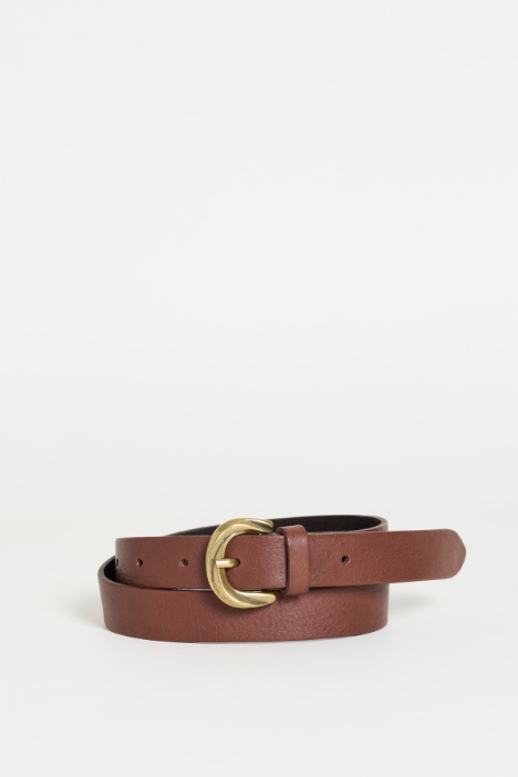 Leather belt - Intrend