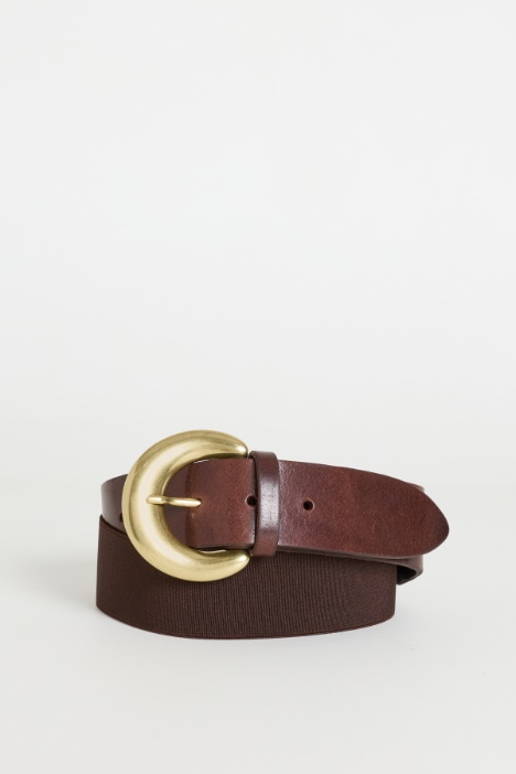 Ceinture à boucle demi-lune - Intrend