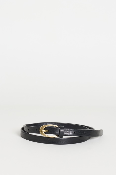 Cintura sottile in pelle - Intrend