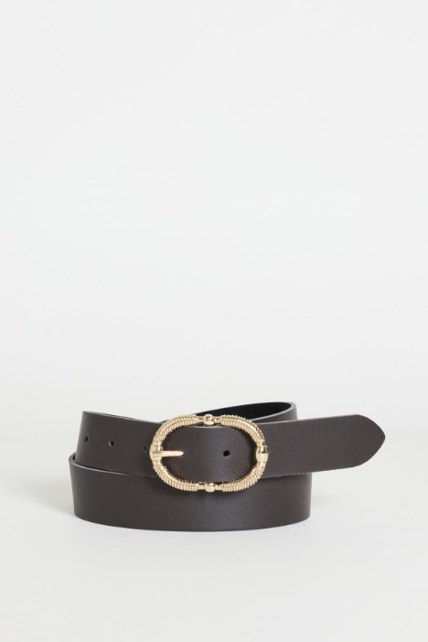 Genuine leather belt - Intrend