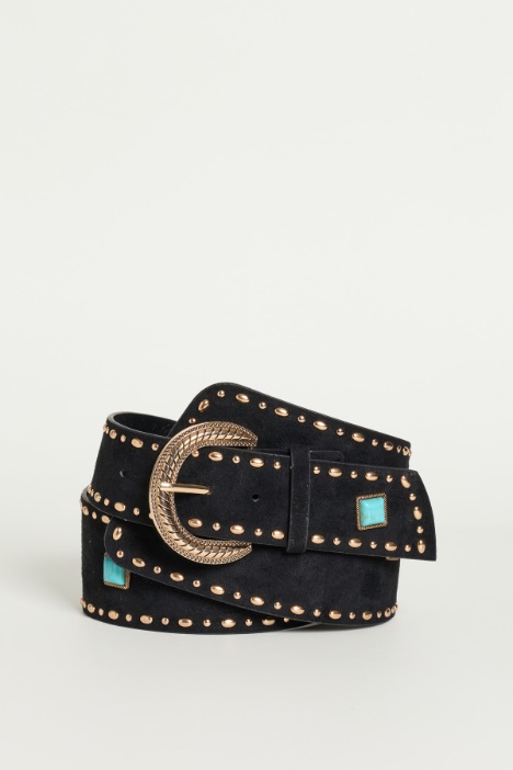 Cintura con borchie - Intrend