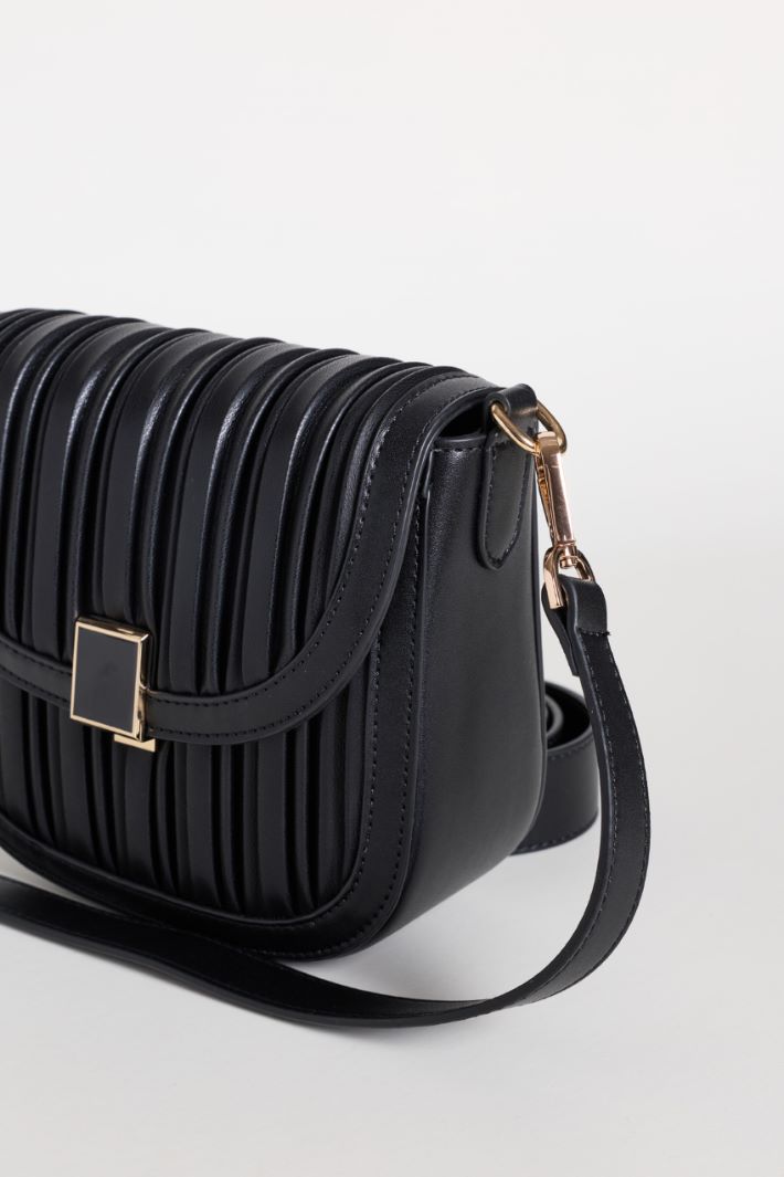 Borsa con tagli - NERO - Intrend - 4