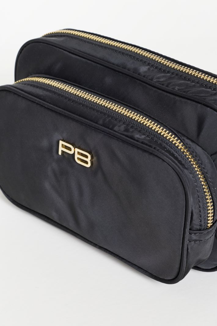 Technical fabric bum bag - BLACK - Intrend - 4