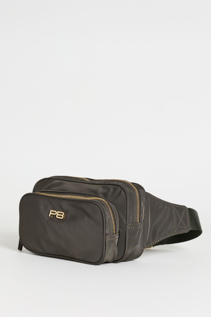 Sac banane en tissu technique - VERT - Intrend - 2