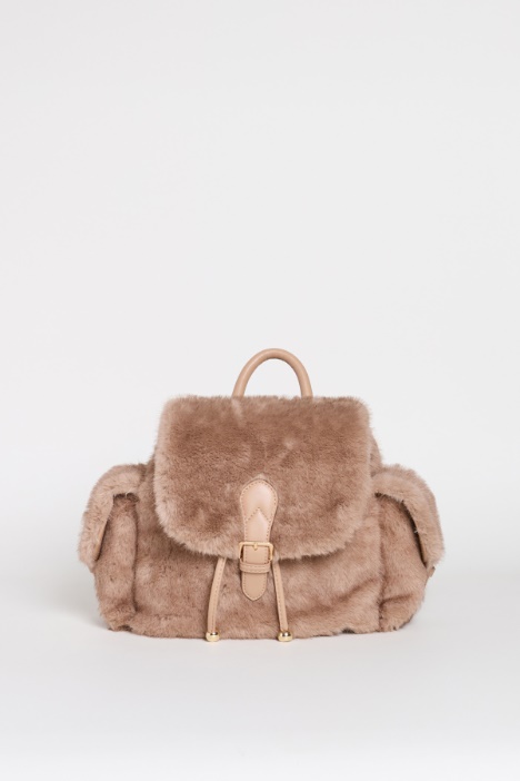 Soft, Cosy Fabric Backpack - Intrend