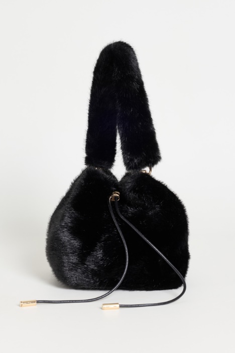 Soft, plush fabric bag - Intrend