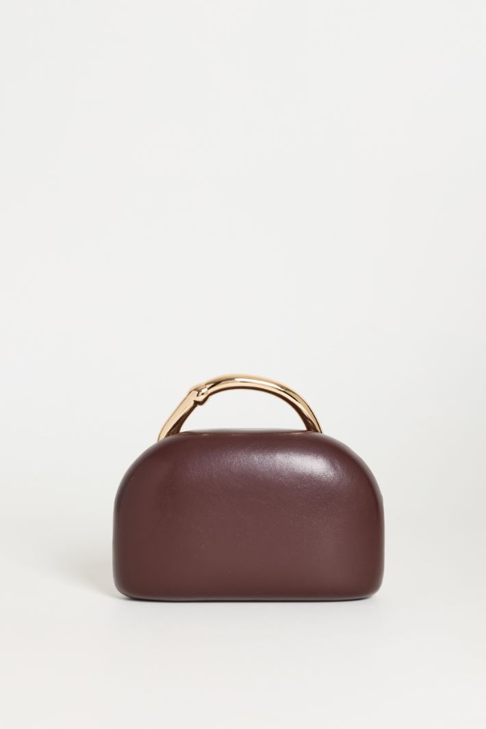 Pochette à poignée rigide - MARRON - Intrend - 3