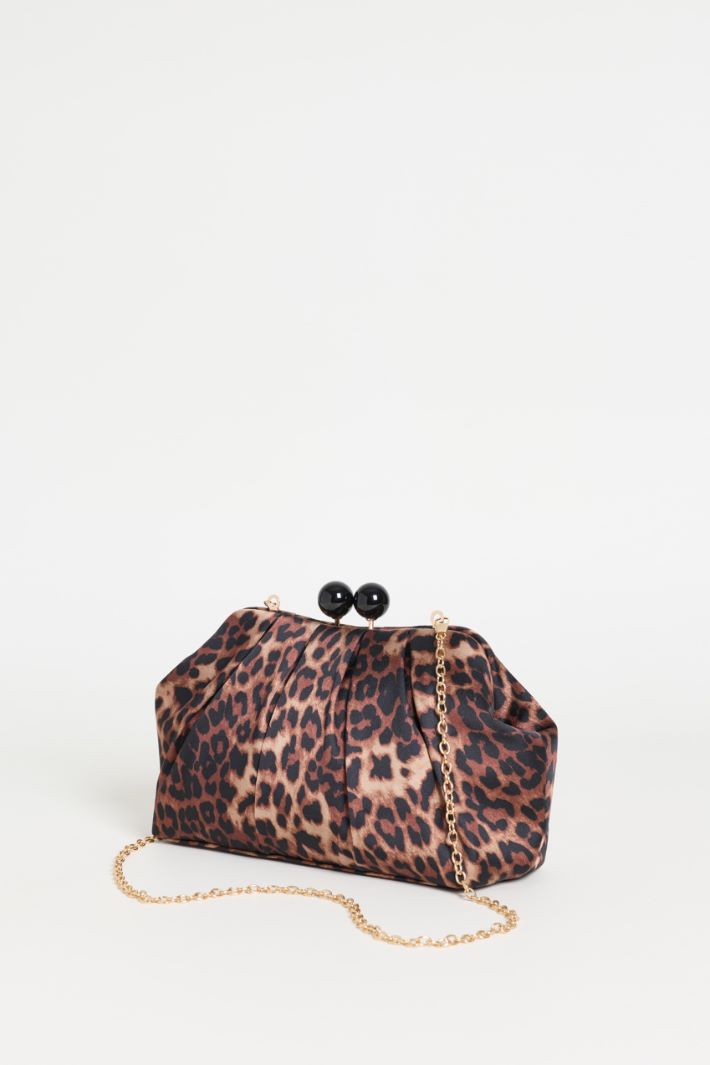 Pochette aus bedrucktem Stoff - ANIMAL - Intrend - 2