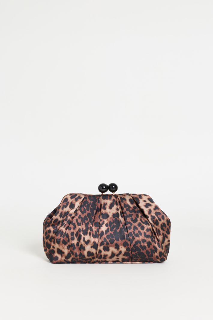 Pochette aus bedrucktem Stoff - ANIMAL - Intrend