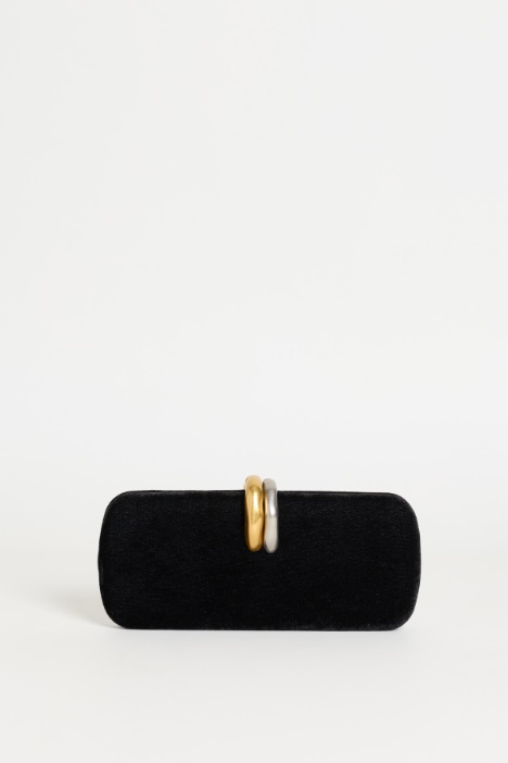Fabric clutch - Intrend