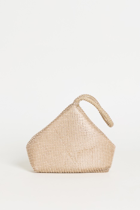 Pochette con strass