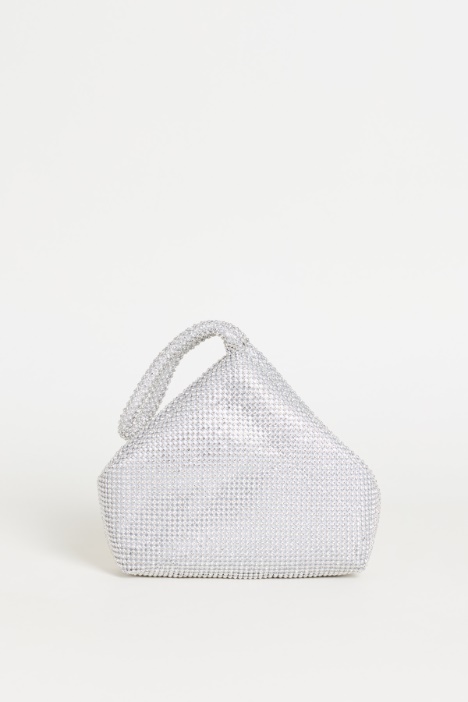 Diamanté Clutch Bag - Intrend