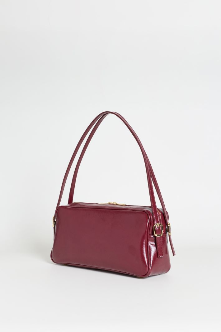 Borsa bauletto con doppio manico - ROSSO - Intrend - 2