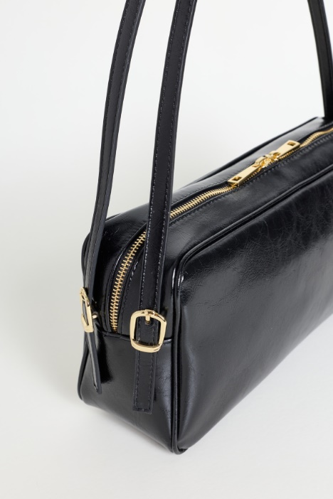 Borsa bauletto con doppio manico