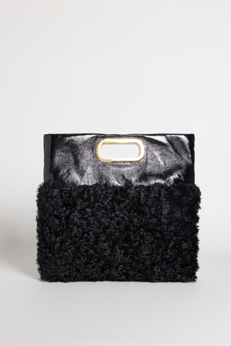 Mixed-Material Bag - Intrend