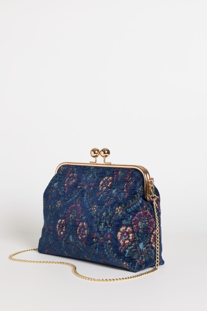 Maxi clutch fantasia - BLU - Intrend - 2