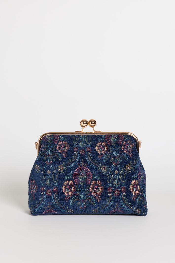 Maxi clutch fantasia - BLU - Intrend