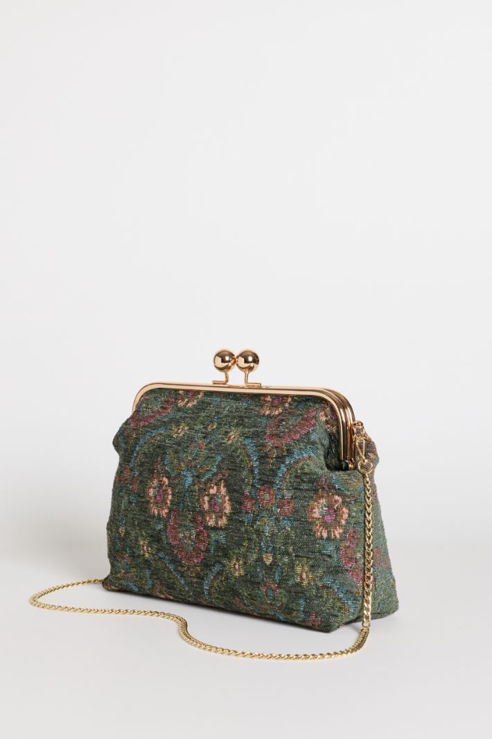 Maxi clutch fantasia - VERDE - Intrend - 2