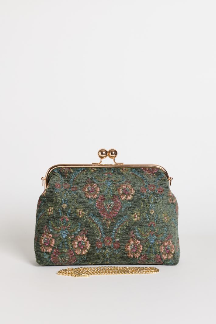 Maxi clutch fantasia - VERDE - Intrend - 3