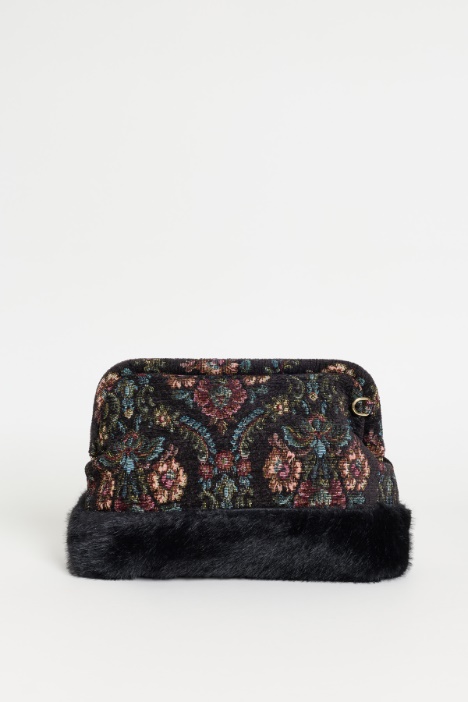Damask-effect clutch - Intrend