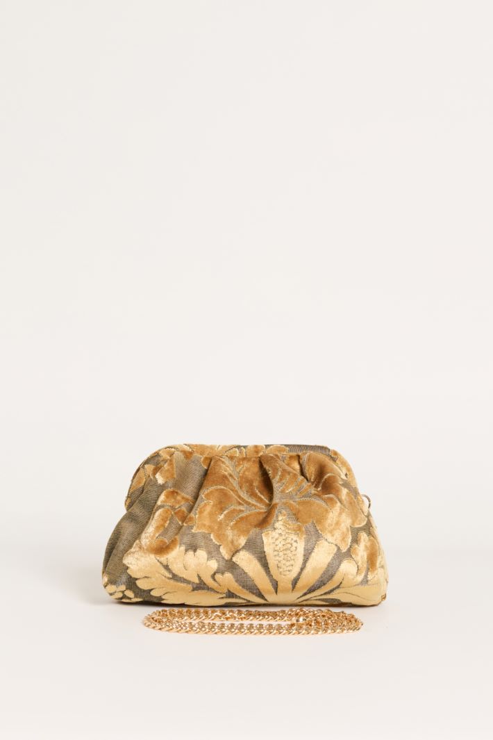 Jacquard Clutch - CAMEL - Intrend - 3