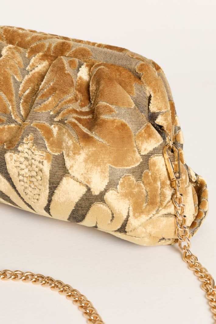 Jacquard Clutch - CAMEL - Intrend - 4