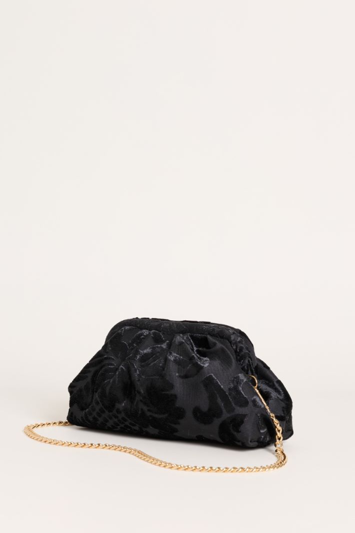 Jacquard Clutch - BLACK - Intrend - 2
