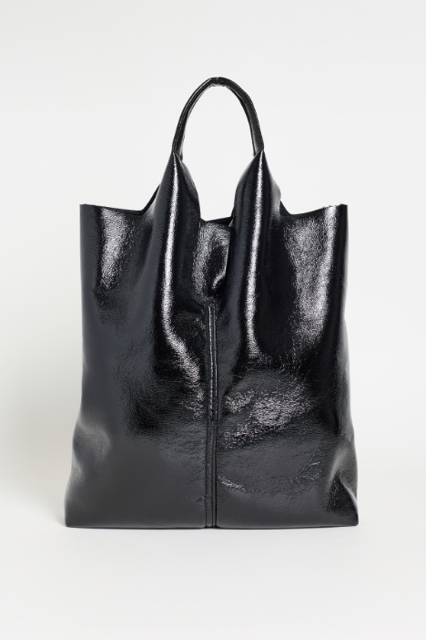 Coated Fabric Shopper - Intrend