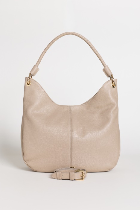 Borsa in pelle bottalata