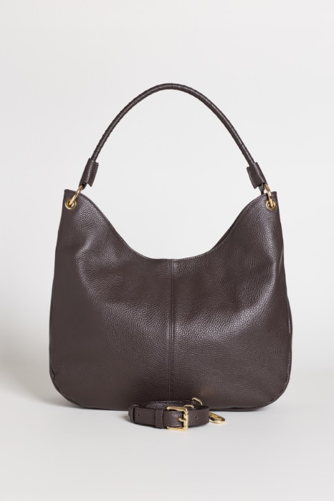 Borsa in pelle bottalata
