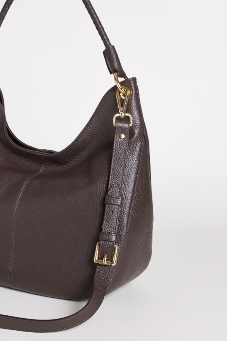 Borsa in pelle bottalata