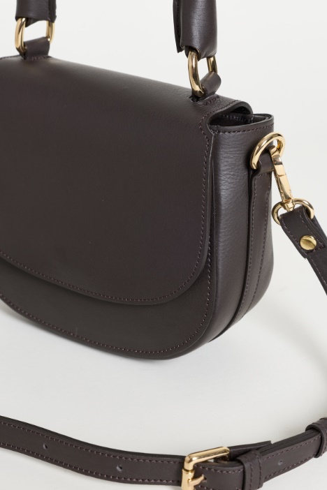 Mini crossbody in pelle