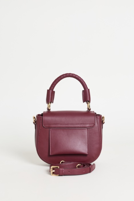 Mini crossbody in pelle
