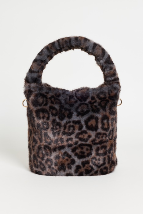 Borsa bucket animalier - Intrend