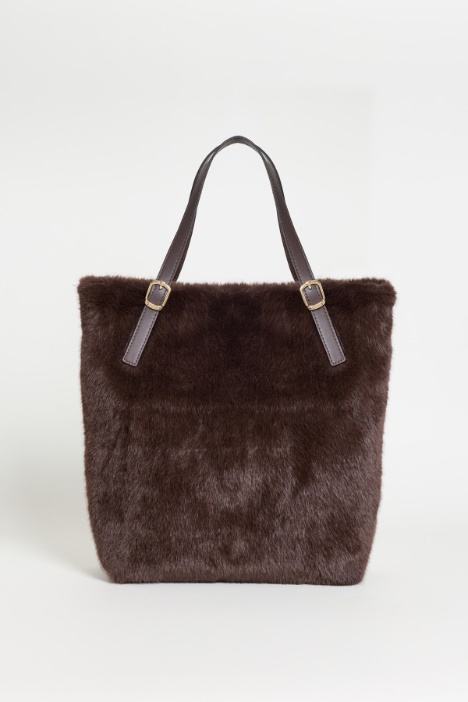 Cosy Fabric Shopper - Intrend