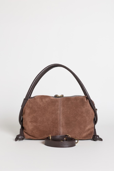 Borsa con doppio manico tubolare