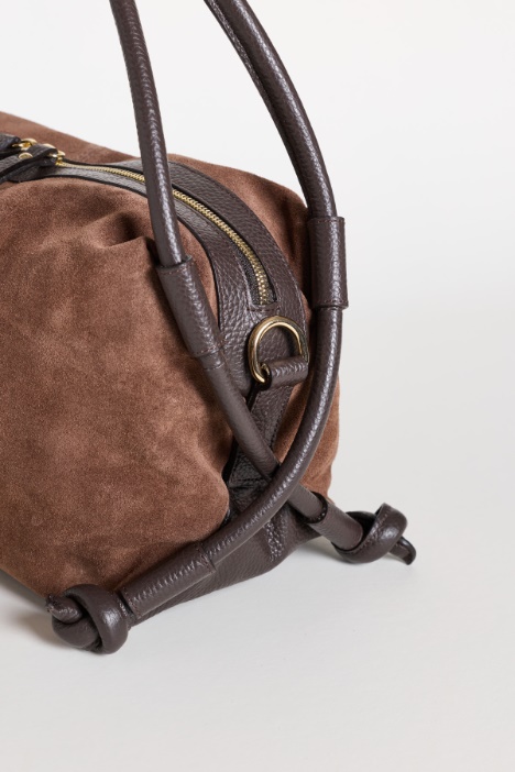 Borsa con doppio manico tubolare