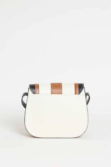 Borsa con intarsi