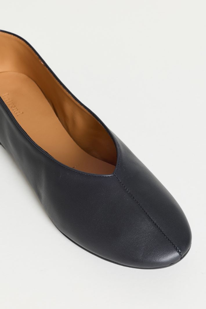 Ballerine in pelle liscia - NERO - Intrend - 4