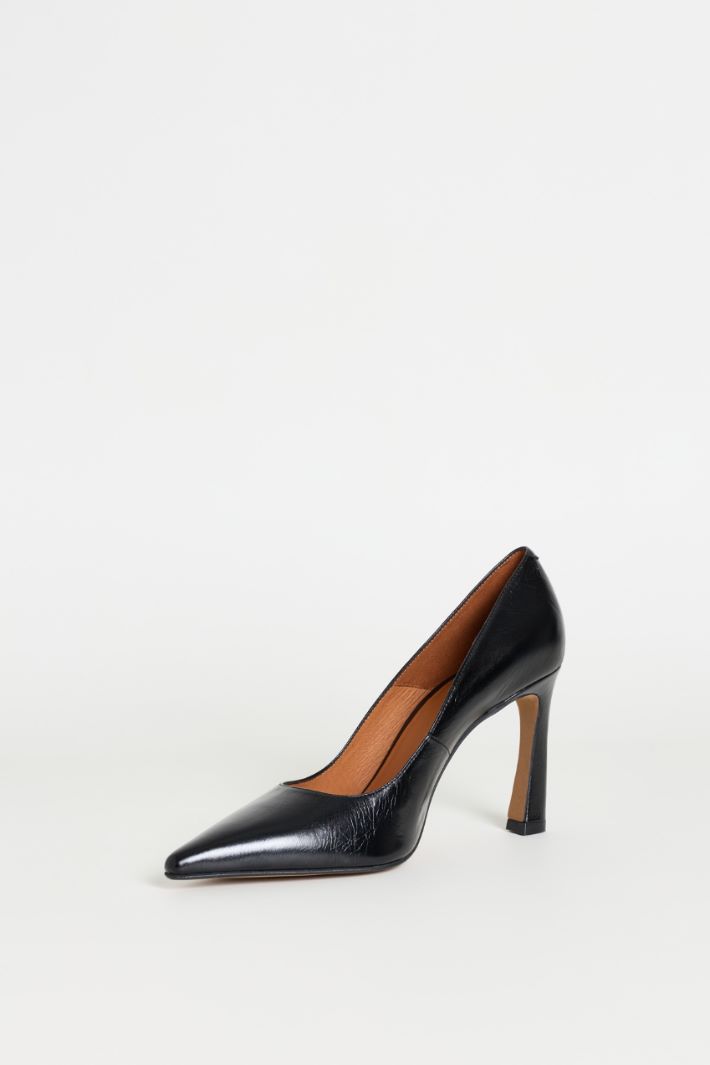 High-Heeled Court Shoes - BLACK - Intrend - 3