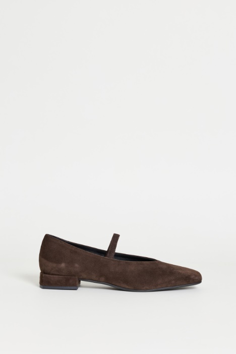 Suede Ballerinas - Intrend
